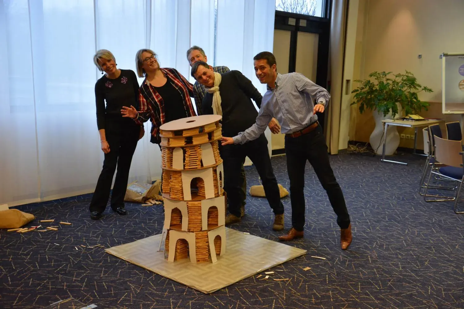 Challenge KAPLA, team building en entreprise, vue d'ensemble