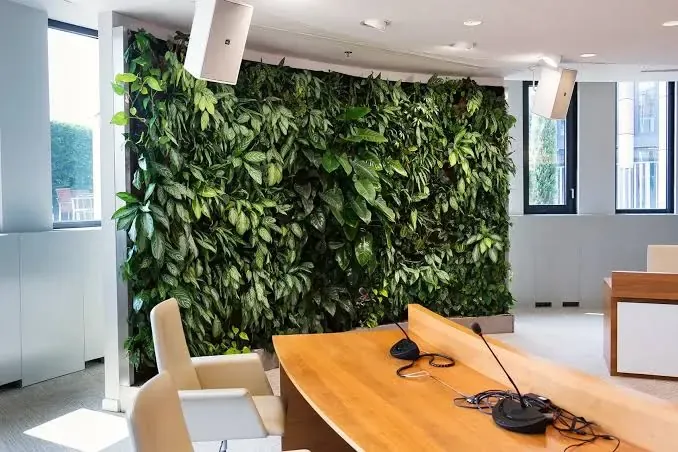 Fresque Végétale, team building en entreprise, vue d'ensemble