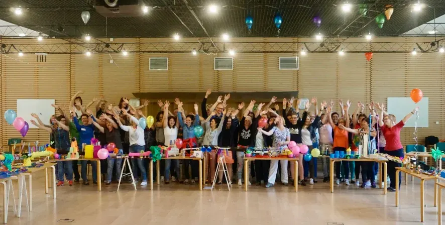 La Plus Grande Réaction en Chaîne, moment de cohésion d'équipe réussi