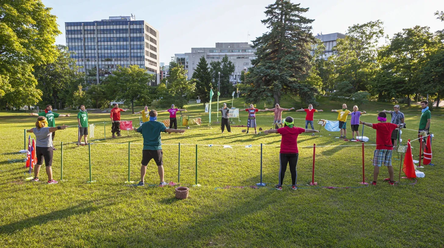Olympiades Multi Jeux, moment de cohésion d'équipe réussi