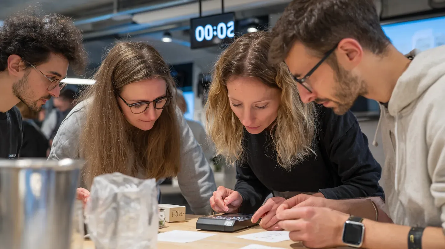 Prime Time, équipes en action pendant l'activité