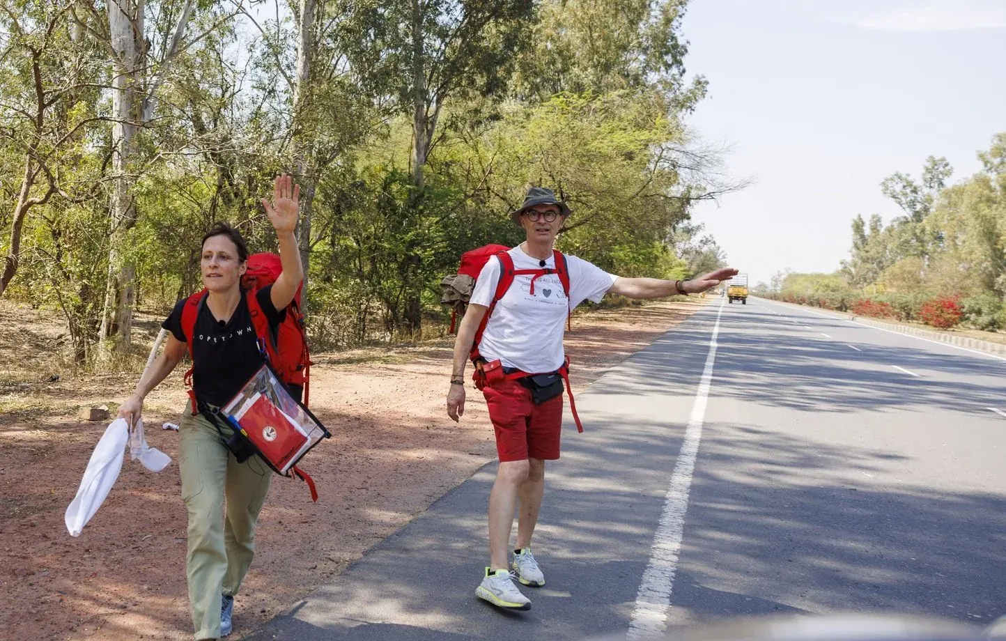 Rallye Express — Sac au Dos, équipes en action pendant l'activité