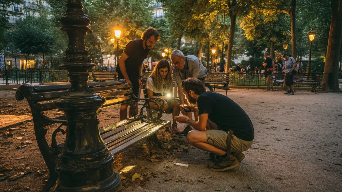 Rallye Urbain, matériel et mise en place sur le lieu de l'événement