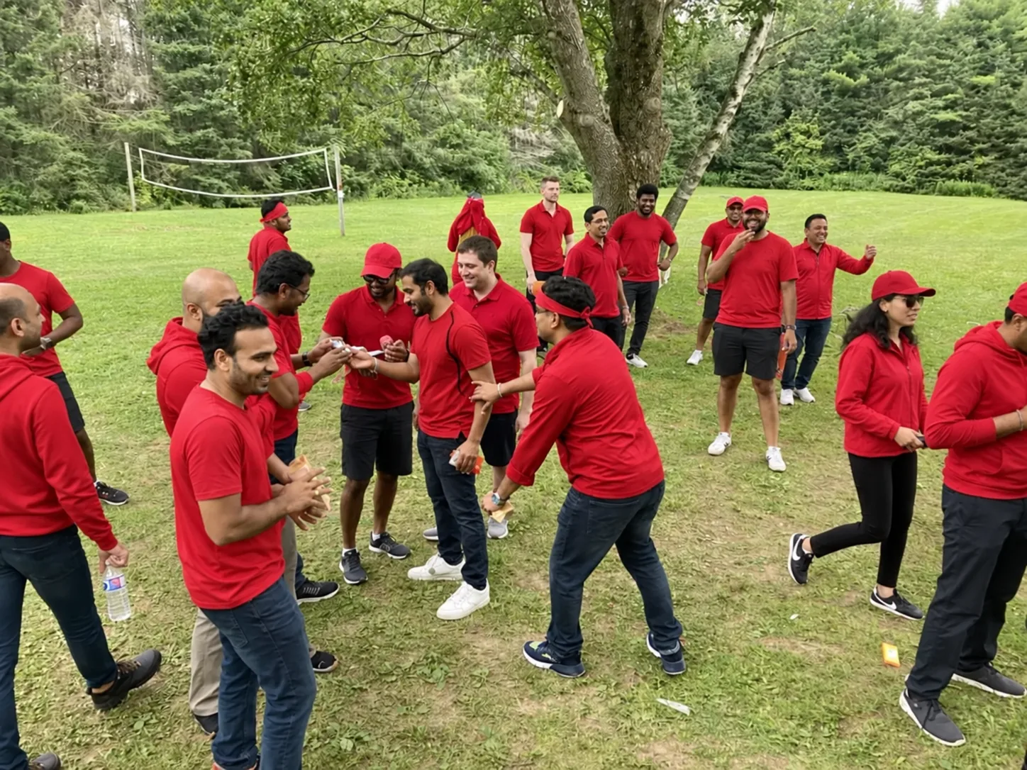 Défi Squad Game, matériel et mise en place sur le lieu de l'événement