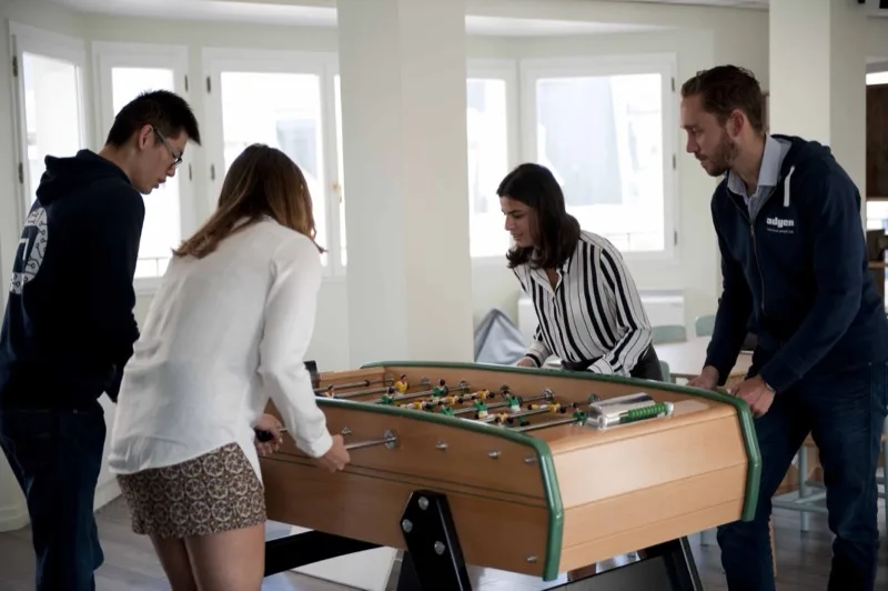 Olympiades Multi Jeux, équipes en action pendant l'activité